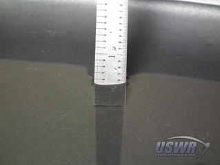 Fill the skillet to 1/2 inch depth of water. This will provide the optimal joint.