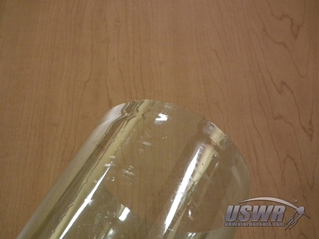 The hot water will cause the end of the bottle to shrink slightly, forming the male portion of the Sleeve Joint.