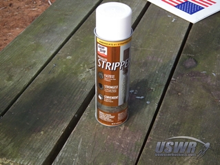 For this tutorial you will be using paint stripper, which is dangerous. Please follow all the precautions and directions on the container.