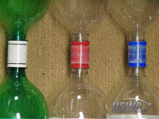 Several finished couplers in different colors.