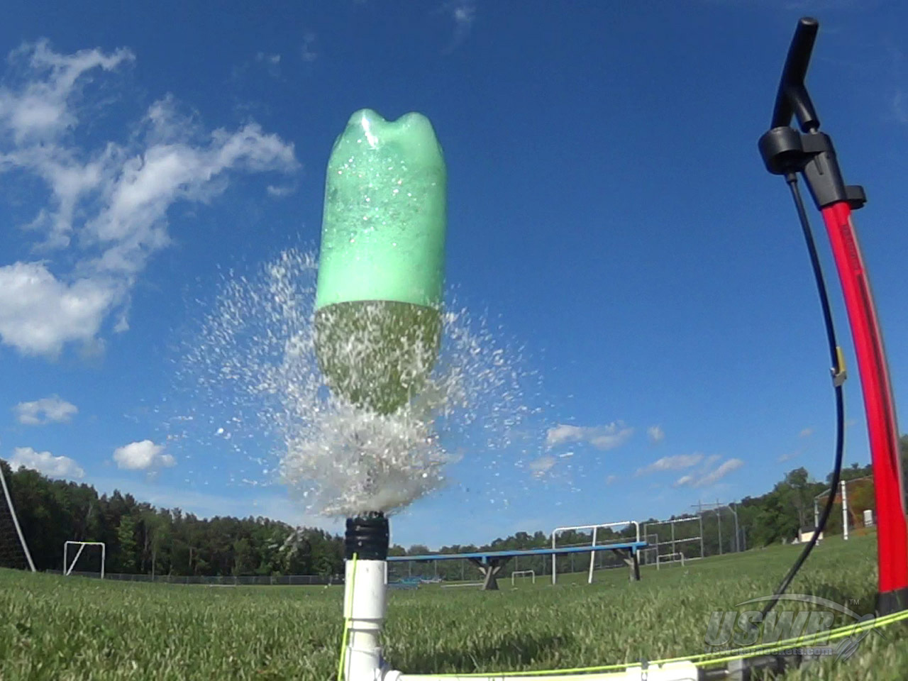 Learn how to make a Gardena Style Water Rocket launcher with this tutorial.
