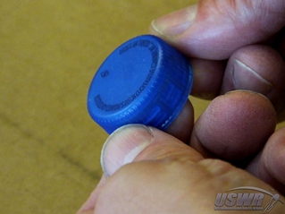 Two Bottle Caps are needed to make the connector that joins the Payload Compartment to the top of the rocket.