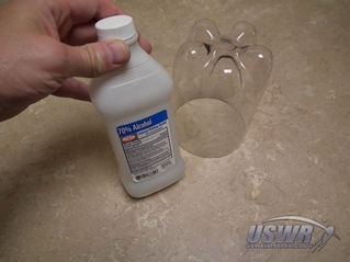 Rubbing alcohol is ideal for removing the marker line.