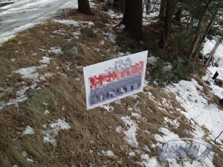 Advertising and political signs are often printed on corriflute and discarded or abandoned along the roadside.