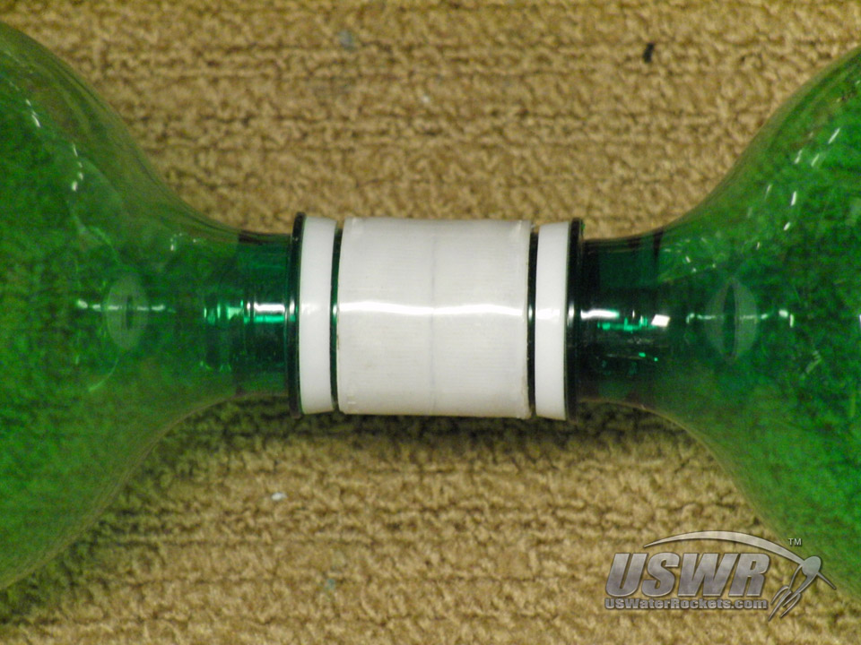 A sample of the finished bottle coupler build in this tutorial.