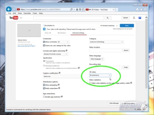 When uploading a video to YouTube, go to the "Advanced" tab and change the 3D options to "Please make this video 3D"