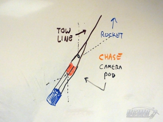 Original Concept Art for the Chase Camera was created from the Tower Camera Concept Art.
