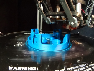 The Bracket and Strut Mounts were printed simultaneously.