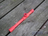 The arming button is also recessed in the top of the handle of the magic wand.